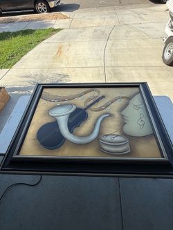 Music Frame  48.5x38.5 inches