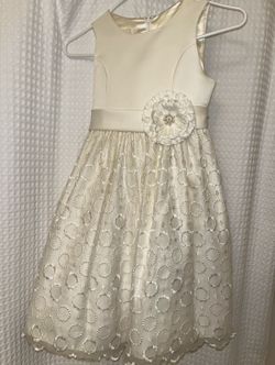 Holiday Girls Dress W/ Cardigan Size 7