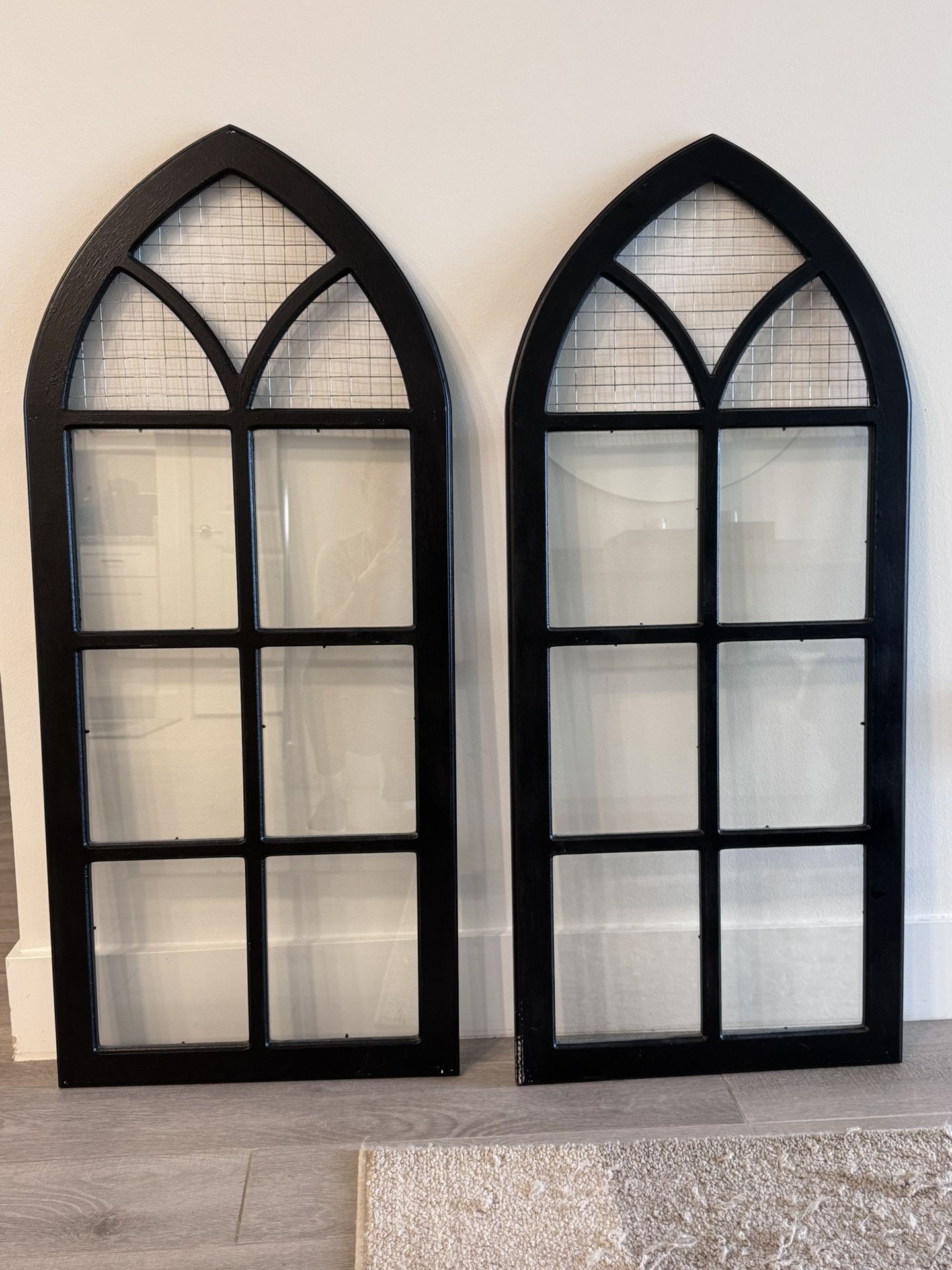 Large Black Window Picture Frames