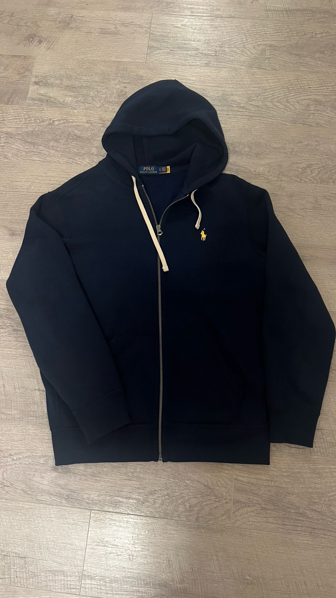 Polo Ralph Lauren Fleece Full-Zip Hoodie Navy L