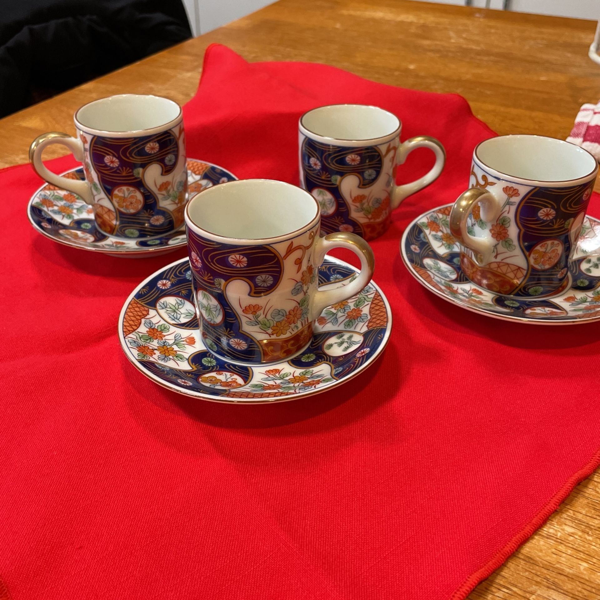 Unique Teacup And Saucer Collectible Set