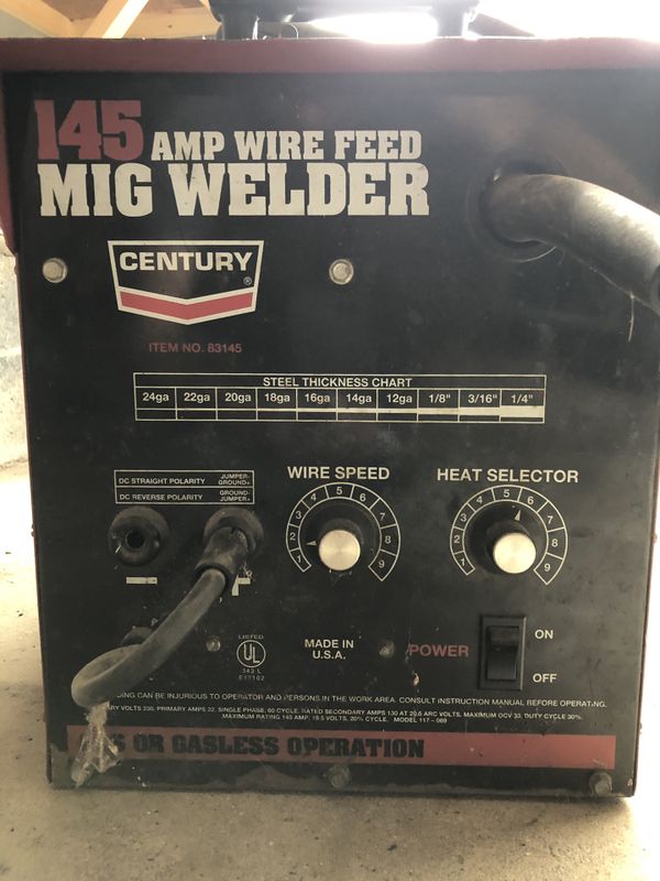 century 145 amp mig welder owners manual century 145 amp mig welder owners manual