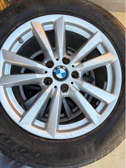 BMW rims with tires 18x