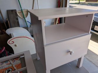 Wood End Table