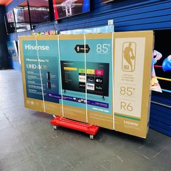 85” Hisense Roku 4K UHD Smart Tv 