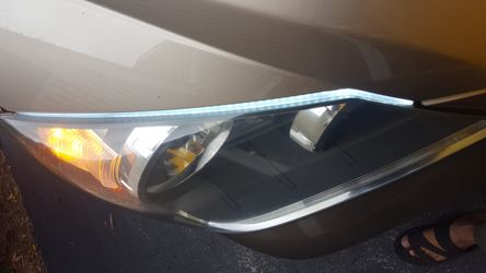 Headlight LED Strip Installation