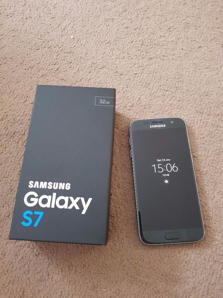 Samsung Galaxy S7 - Factory Unlocked - Comes w/ Box + Accessories & 1 Month Warranty