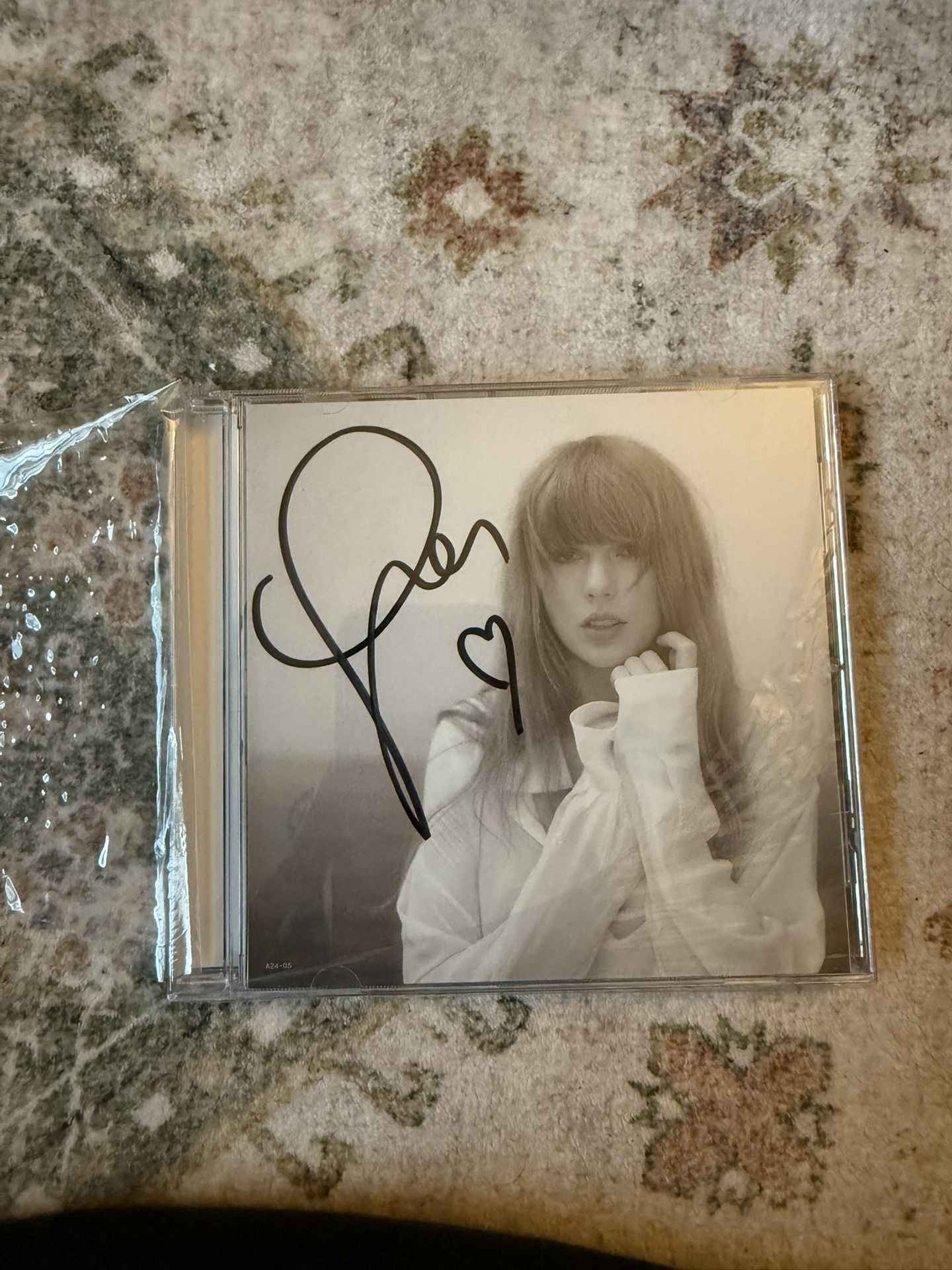 Taylor Swift Signed TTPD CD - 100% Authentic