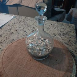 Glass Bottle With Tiny Sea Shell S 🐚 