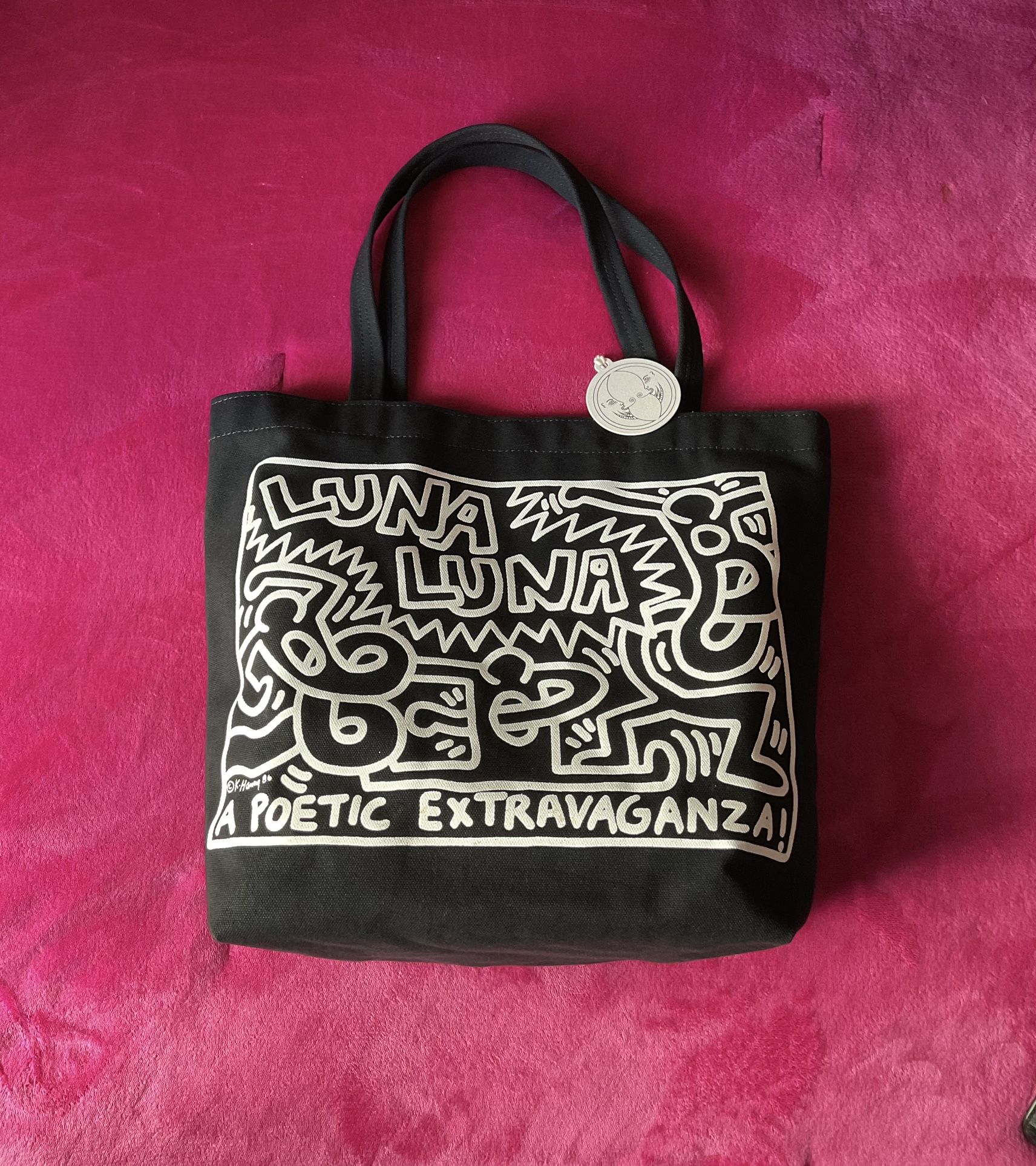 KEITH HARING LUNA TOTE BAG