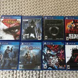 Games For  PS4 Look At Description For Price