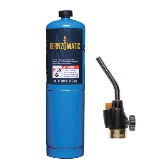 Bernzomatic Utility Torch with Propane tank