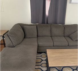 Gray Sectional couch