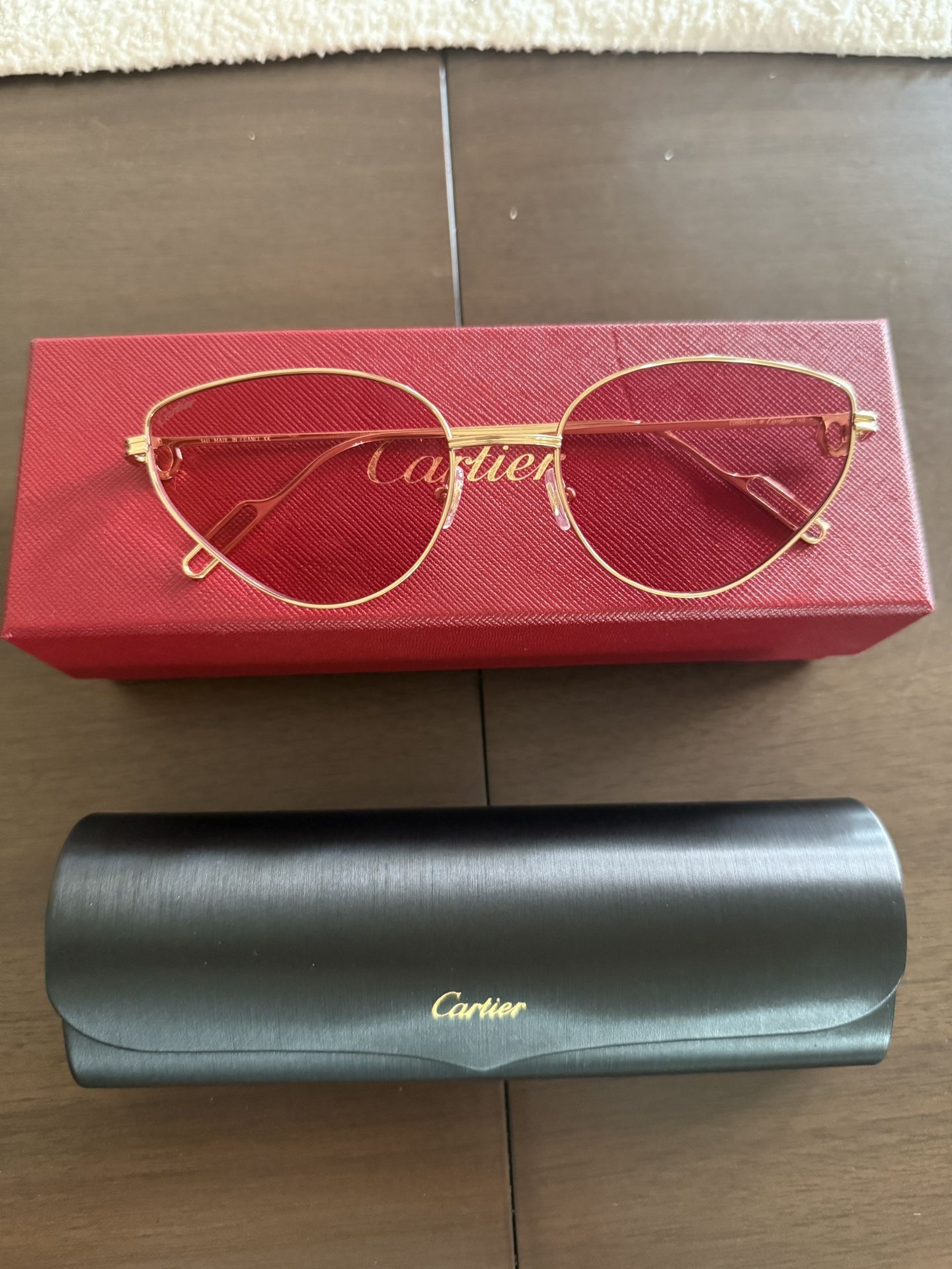 Cartier Cat Eye Sunglasses 