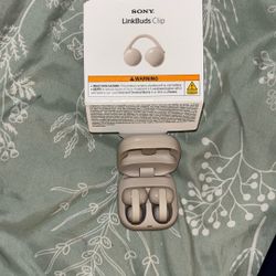 Brand New 🎧 Sony LinkBuds Clip – Wireless Open‑Ear Earbuds