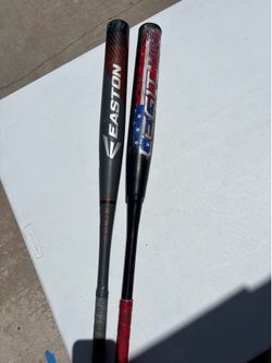 Easton Ronin and Worth Legit USA softball bats