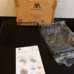 X-cosrack 3-Tier Stackable Detachable Snack Organizer