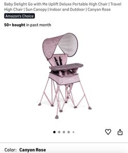Baby Delight Go with Me Uplift Deluxe Portable High Chair