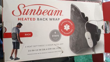 Sunbeam Heated Back Wrap