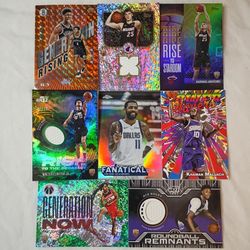 8x 2025-26 Topps Basketball Cards For 75 (7 Rookies, 4 Numbered, 1 Case Hit, 3 Player Worn Patches) Read Description 