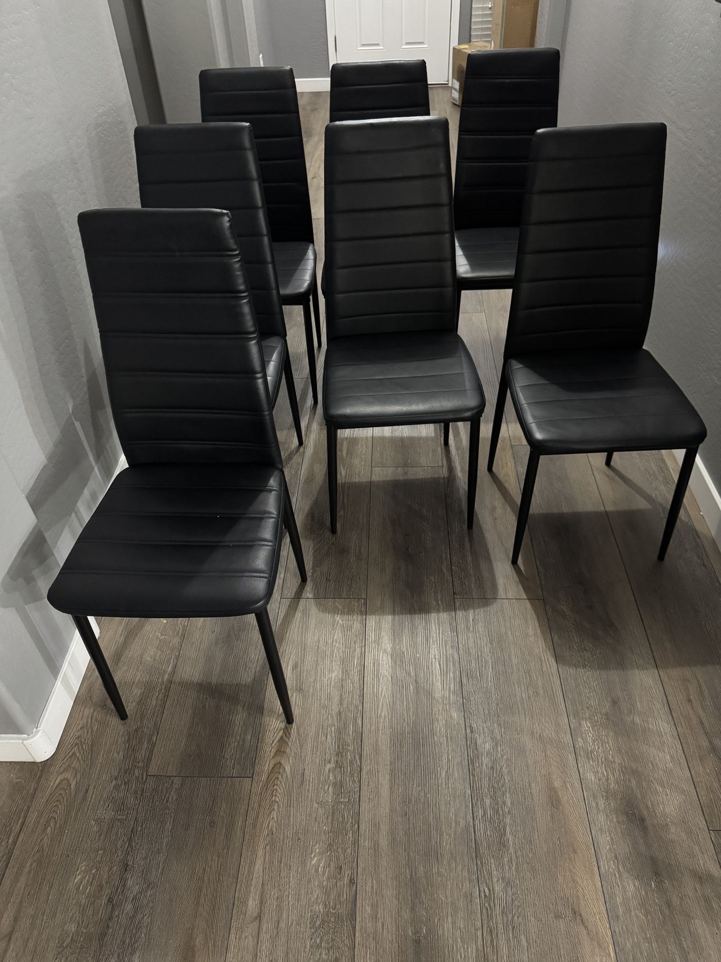 7 Pc Modern Dining Room Chairs