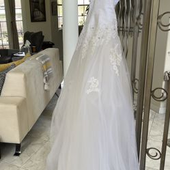 Wedding Dress From David’s Bridal 