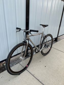 Retro spec fixie bike