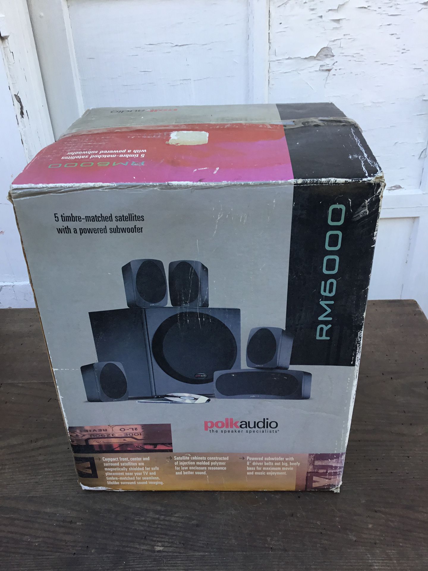 Polk Audio Speaker Set RM6000 New In Box Make Offers