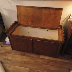 Vintage wooden  chest