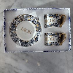 Dior Tea Cup 2 Set 