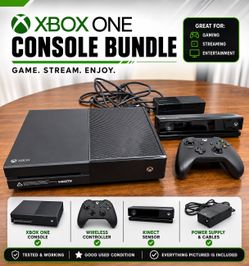 Xbox One Console Bundle + Kinect + Controller