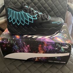 Puma Lamelo Mb1 Black Blue Size 9.5