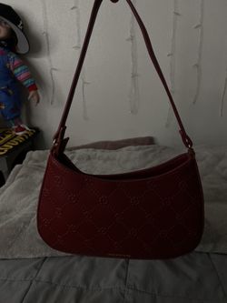Red Shoulder Purse