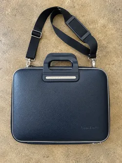 Bombata leather-look briefcase