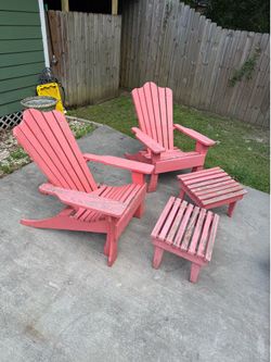 Adirondack chairs