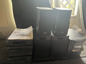 Panasonic CD stereo system
