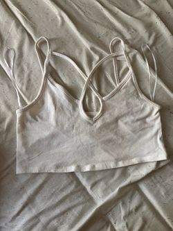 White Crop Top for Women