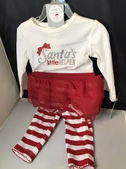 New” Girls Christmas Outfit”
