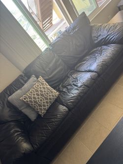 $100 Black Sofa