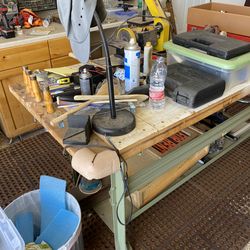 Heavy duty workbench.