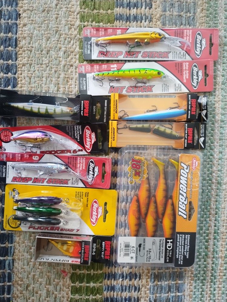 Assorted Fishing Lures