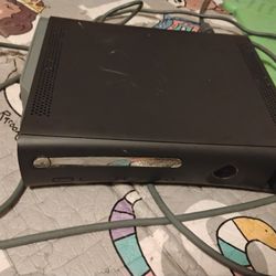Xbox 360 Elite With Cords And Controllers