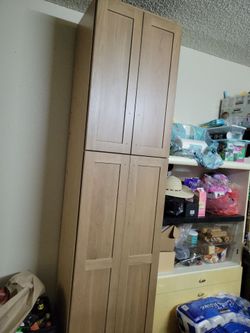 Tall storage cabinet