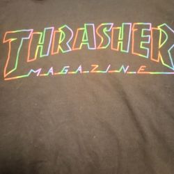 Men's Thrasher, XL Cotton T shirt, Magazine Logo, San Francisco 