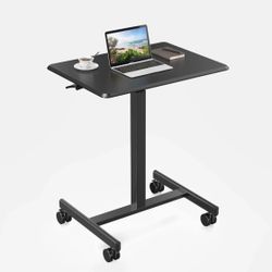 Adjustable Laptop Desk Bedside Table for Office - H 28.5 to 42.5 NEW