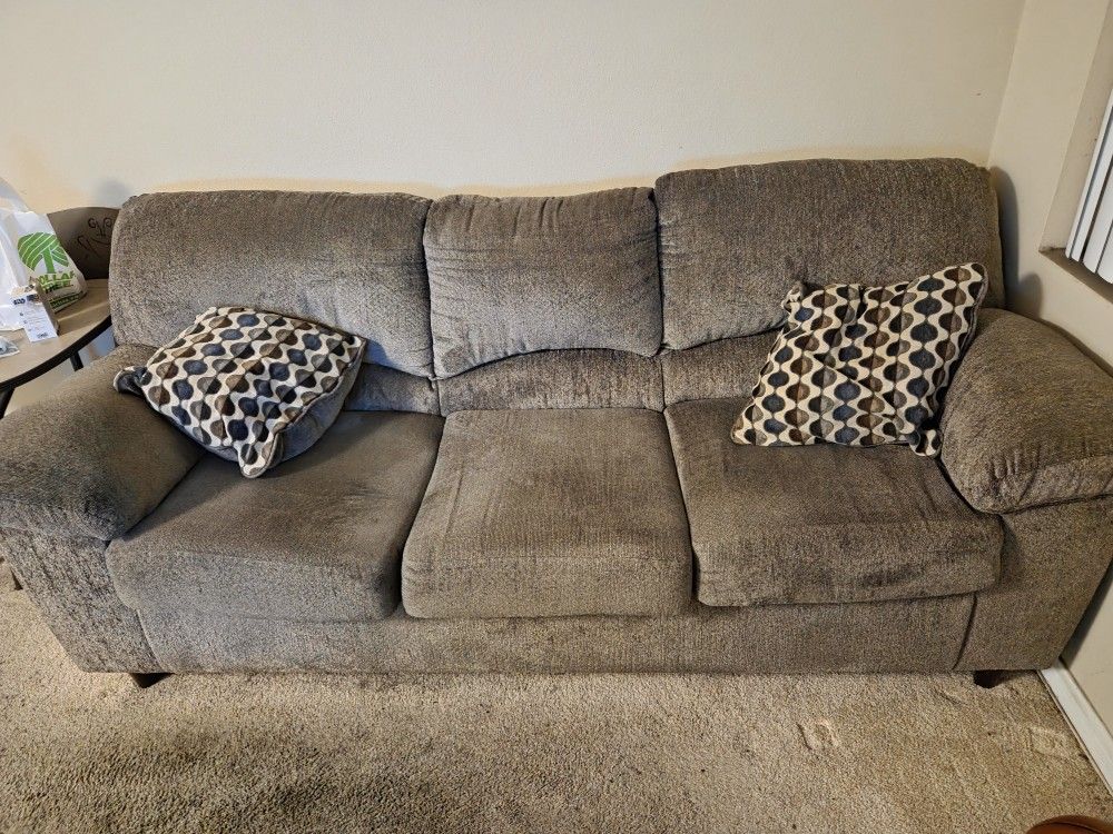 Brown Couch