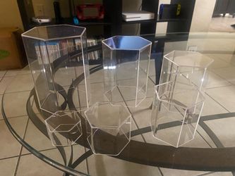 Display hexagons