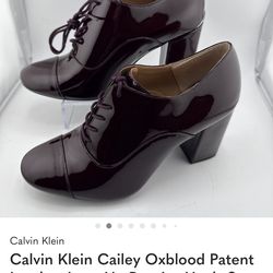 Cailey Oxblood Patent Leather