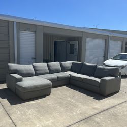 Gray Sectional Couch