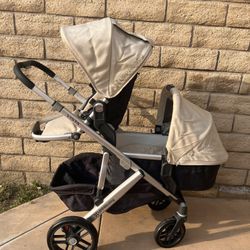 Uppa Baby Stroller With Bassinet And Adapters